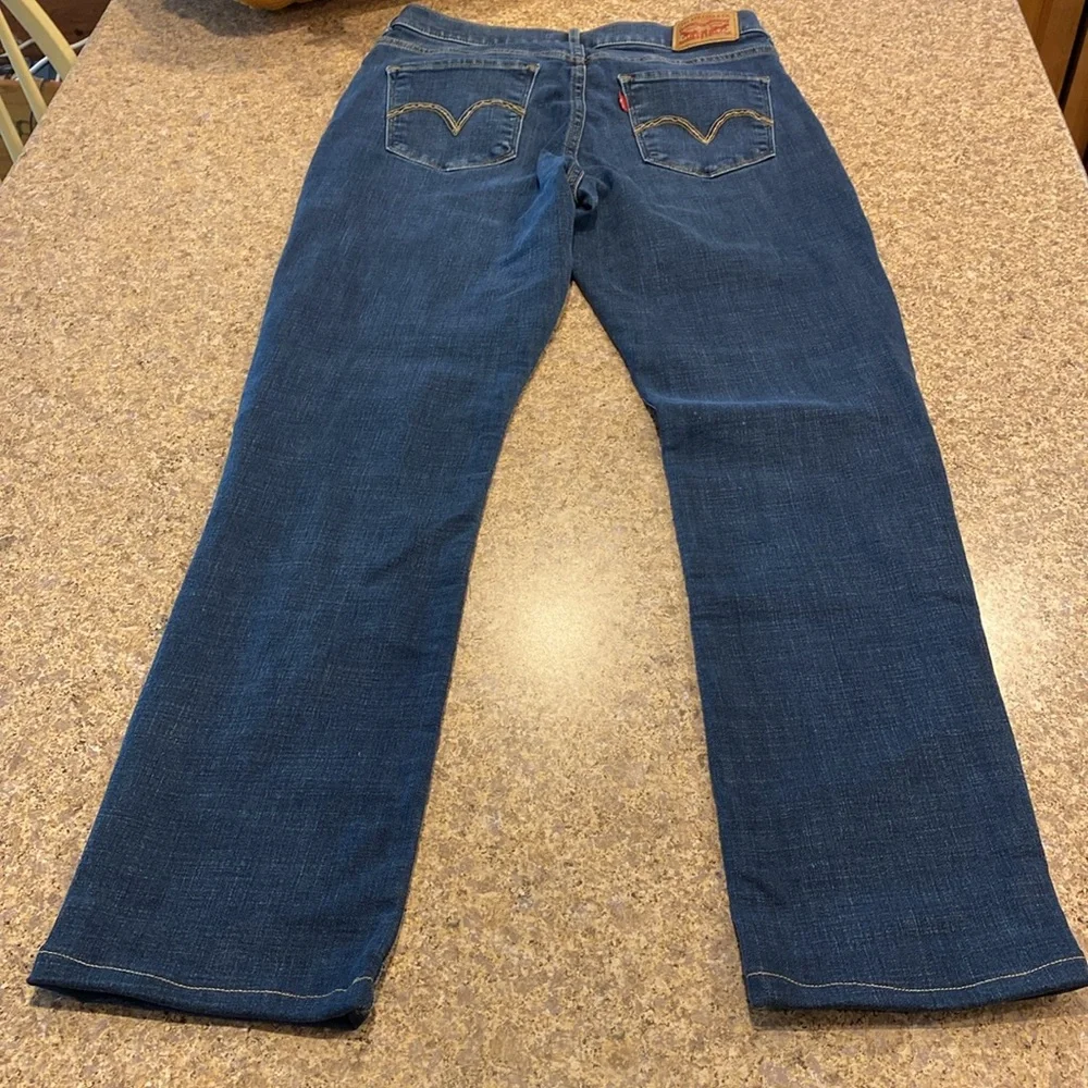Levi’s Classic Blue Jeans 6  Tag says Bootcut? Hemmed? - Picture 10 of 17
